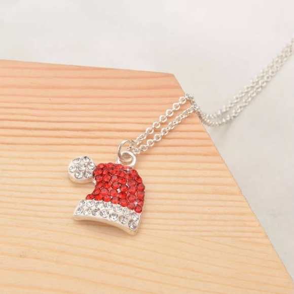 COPY - Santa Hat Necklace - Picture 2 of 4